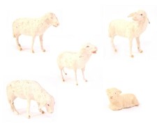 5 Pyramidenfiguren Schafe
