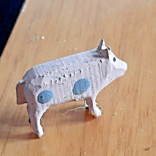 Uralt erzgebirge tier schwein - erzgebirge,