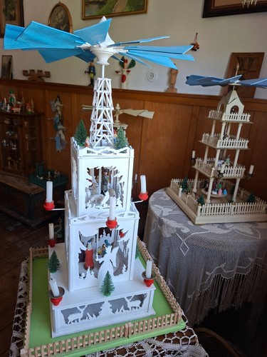 Alte erzgeb pyramide mit - alte,