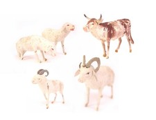 5 Pyramidenfiguren Ochse